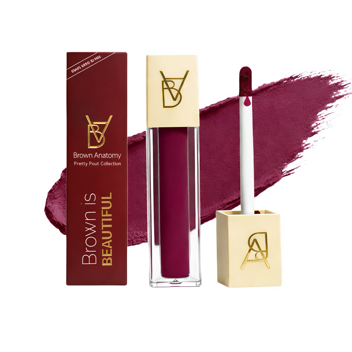 Midnight Crush Matte Liquid Lipstick by Brown Anatomy