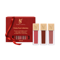 Brown Anatomy Matte Liquid Lipstick Combo Pack of 3 (Set Of  Nude )