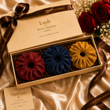 Lush by Brown Anatomy Luxury Scrunchie Gift Box – Set of 3
